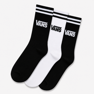 سه جوراب ساقدار VANS در رنگهای مشکی و سفید